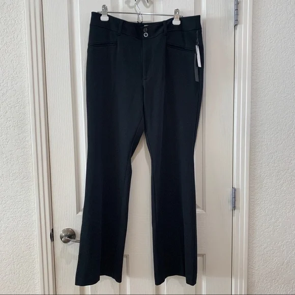 Anthropologie NWT the Essential Ponte Trousers 14 - Picture 4 of 8